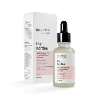 Tinh Chất Dành Cho Da Dầu Mụn Bionnex The Nordea Salicylic Acid 2% + Island Lichen Cleanser 30ml