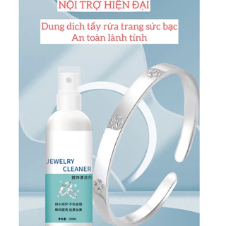 [HIỆU QUẢ] Chất tẩy rửa dạng xịt vs làm mới, đánh bóng trang sức xi mạ vàng/ bạc chuyên dụng 100ml