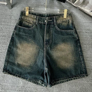 Quần Short Jean Nữ Quần Short Ngố Nữ Bigsize55-90kg NGỐ TRƠN Chất Jean QC Quảng Châu Có Túi