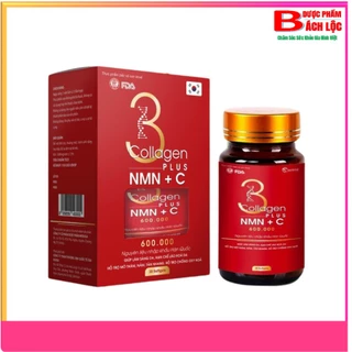 Viên Uống Trắng Da Collagen Plus NMN +C Chống Lão Hóa, Tăng Đàn Hồi Cho Da, Giúp Căng Mịn Da, Trắng Hồng Da, Giảm Nám Sạ