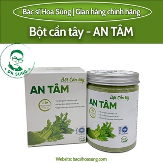 Bột Cần Tây AN TÂM Hỗ trợ giảm cân, điều trị cao huyết áp, mỡ máu, tiểu đường