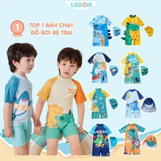 [8-23kg| 50 Mẫu] Đồ Bơi Bé Trai Liền Thân 1-5 Tuổi | Đồ Bơi Cho Bé Trai Hình Khủng Long Dễ Thương