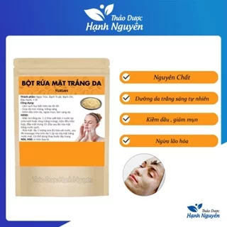 Bột yujisan 500g, bột yuji rửa mặt thảo dược, đắp mặt trắng da, công thức cổ truyền