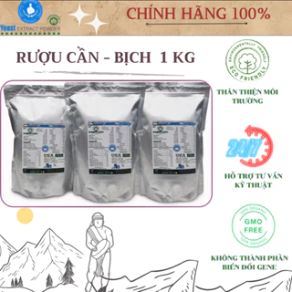 Men rượu Cần Tây Nguyên, Men ủ rượu lá, Rượu Ghè, Bịch Túi Zip bạc 1 Kg