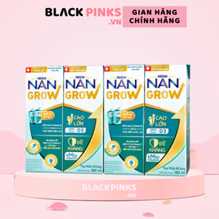 Thùng 24 hộp sữa pha sẵn Nestlé NAN Grow 180ml