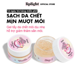 Gel tẩy da chết môi, giảm thâm môi, làm hồng môi Liplight Vanilla Kiss peeling gel