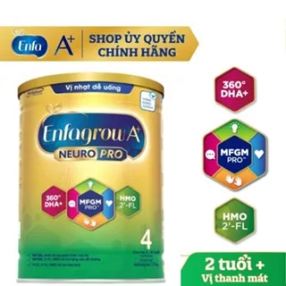 Sữa bột Enfagrow A+ 4 Vị nhạt, lon 1,7kg