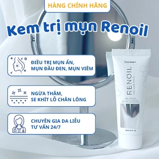 [ CHÍNH HÃNG] Kem Giảm Mụn Renoil - Hỗ Trợ Giảm Mụn, Dưỡng Da