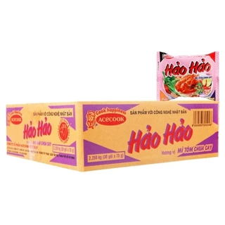 Mì Hảo Hảo tôm chua cay thùng 30 gói 75g