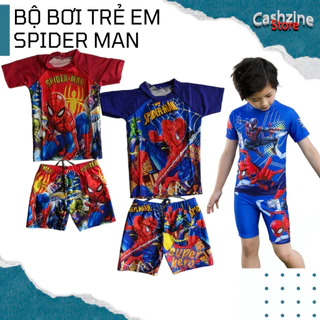 Bộ bơi bé trai SPIDER MAN vải thun nhập khẩu chất lượng cao