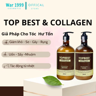 DẦU GỘI PHỤC HỒI TOPBEST COLLAGEN DÀNH CHO TÓC HƯ TỔN ,KHÔ XƠ ,GIẢM GÃY RỤNG VÀ KÍCH THÍCH MỌC TÓC 800ml