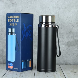 Bình giữ nhiệt lõi thép inox 304 chống rỉ 6 lớp dung tích lớn 800ml - B25