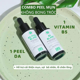 Combo Peel da detoxblanc hỗ trợ cải thiện mụn, thâm, chân lông, nám, trắng da, : PEEL - B5