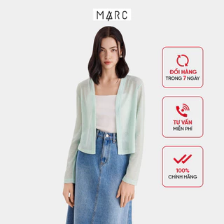 Áo Khoác Nữ Cardigan MARC FASHION Cổ V Tay Dài - CBVH070123