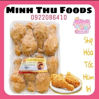 Khay 1kg/8 cái Đùi Gà Rán tẩm bột BD Thành đang CP