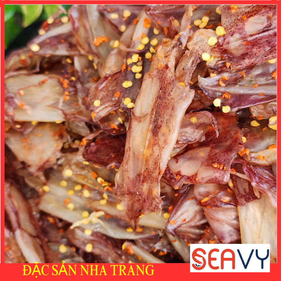 Khô Mực Tẩm Mắm Nhĩ Size Nhỏ 500g Đặc Sản Nha Trang, Mực Tẩm Mắm Nhĩ Dẻo Ngon Nướng Chiên Rim