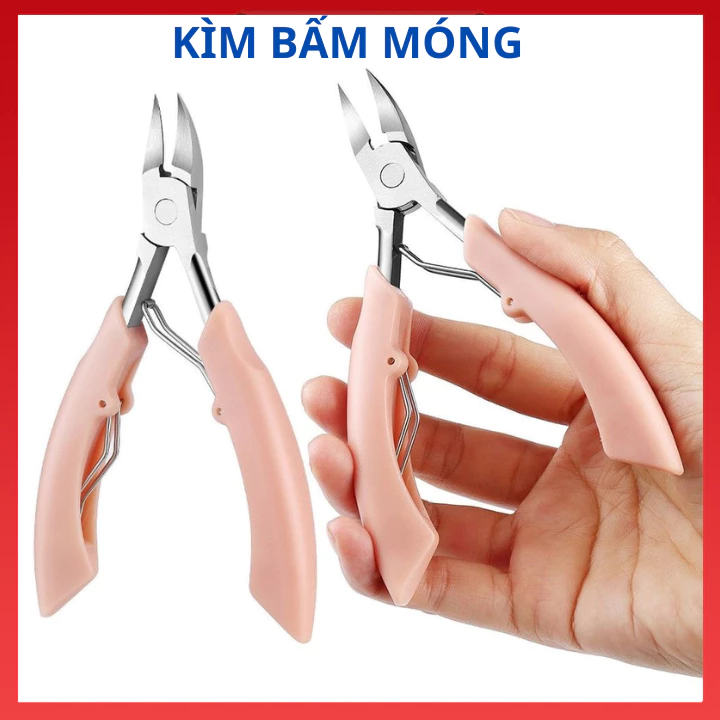 Kìm cắt móng tay, móng chân làm từ thép không gỉ chuyên nghiệp hàng đẹp