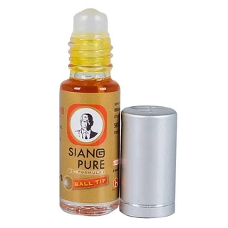 Dầu gió lăn Siang Pure Oil Ball Tip ông già Thái Lan 3cc Dầu Thái Lan Ông Già