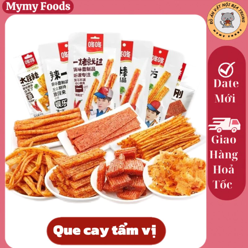 Combo 3 gói que cay tẩm vị Dong Dong Trung Quốc