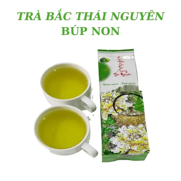 TRÀ BÚP NON NGON Trà bắc tân cương Thái Nguyên, nước xanh hậu ngọt