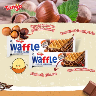 Bánh Xốp Tango Waffle Vị Socola Hạt Phỉ Thanh 25g