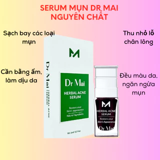 Dr Mai Serum hết mụn thâm Dr Mai 6ml xóa loại mụn khẳng định ứng dụng trong 7 ngày