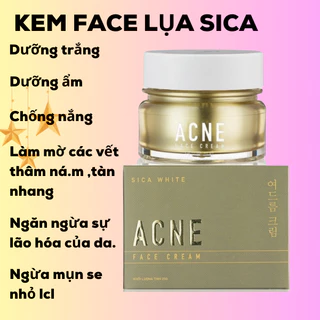 [Kem Mụn] Giảm Mụn, Mờ Thâm Mụn, trắng trắng da - SICA WHITE - 25gr