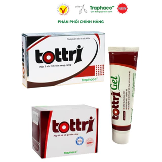 (Hàng mới) Tottri các loại: gel, hoàn cứng, hộp 30 viên