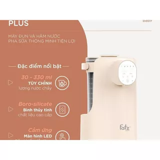 Máy đun và hâm nước pha sữa thông minh Fatzbaby Smart 4 Plus - FB3820HB