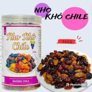 Nho Khô Chile 3 Màu 500gram