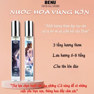 Nước Hoa Vùng Kín Benu Nước Hoa Cô Bé Quyến Rũ Thơm Lâu Chai 10ml