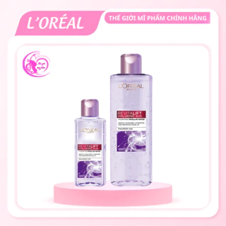 Nước Tẩy Trang Cấp Ẩm Căng Mịn Da L'Oreal Paris Pure Revitalift Hyaluronic Acid 400ml dành cho da dầu mụn, da khô JP 4.0