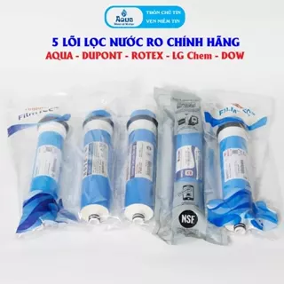 Bộ 5 Lõi lọc nước Ro số 4 sử dụng tất các các máy lọc nước Ro chính hãng