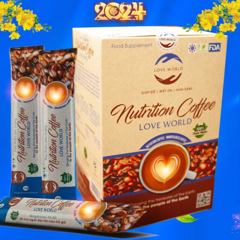 Cà Phê Giảm Love World Cà Phê Giảm Cân Chính Hãng Love World Cafe Đốt Mỡ Bụng Cafe Giảm Béo Bụng Xanh Phê Dinh Dưỡng