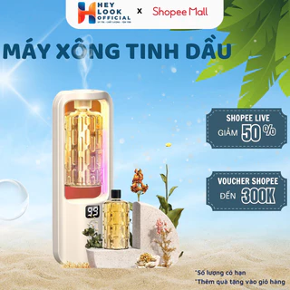 Máy Xịt Thơm Phòng Tự Động GODWELL, Máy Xông Tinh Dầu 5 chế độ xông hương thơm nhẹ dịu, thoải mái, an toàn