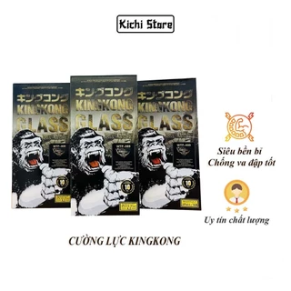 Kính Cường Lực KingKong Chính Hãng Full Màn Mẫu Mới Nhất Chống Vỡ Viền cho iP