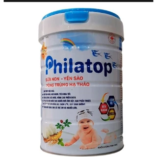 Sữa Philatop Yến Sào hộp 900g giúp ăn ngon tăng đề kháng tiêu hóa tốt