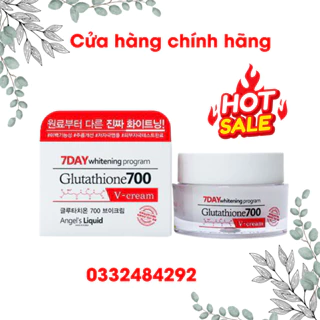 Kem Dưỡng Sáng Da Angel's Liquid 7Day Whitening Program Glutathione 700 V-Cream 50ml Hasaki Sản Phẩm Chính Hãng