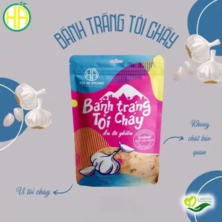 Bánh Tráng Tỏi Cháy Hòa An 70gram