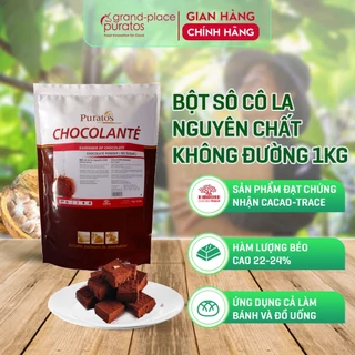 [Mã BMLTB200 giảm đến 100K đơn 499K] Bột Socola Nguyên Chất Không Đường Puratos Grand-Place VN -1kg