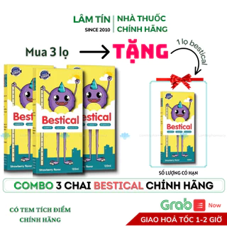 ✅(Chính Hãng) Bestical bổ sung Canxi vitamin d3 k2 giúp xương và răng chắc khỏe tăng chiều tối đa cho bé ( Lọ 120ml )