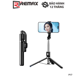 Gậy Chụp Ảnh Selfie Remax P17 Tích Hợp Tripods Và Remote Không Dây Cao 130cm