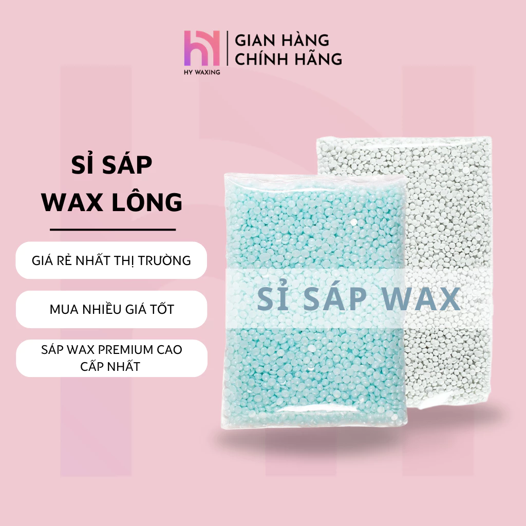 1kg Sáp Wax Lông Nóng Cao Cấp Siêu Bám Lông Loại 1 Giá Tốt HY WAXING 1010