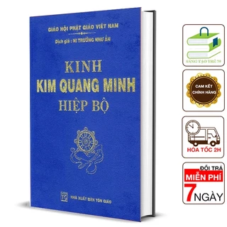 Sách - Kinh Kim Quang Minh Hiệp Bộ - Bìa Cứng