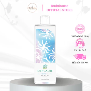 Nước Tẩy Trang Cây Phỉ Derladie làm sạch, ngừa mụn trên da Derladie Cleansing Water Witch Hazel 500ml Duduhouse