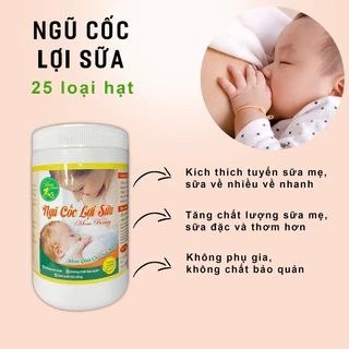 Bột ngũ cốc dinh dưỡng lợi sữa 25 loại hạt cao cấp cho mẹ sau sinh Mombeauty