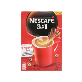 Cà phê sữa NesCafé 3 in 1 đậm đà hài hòa  hôp 340g