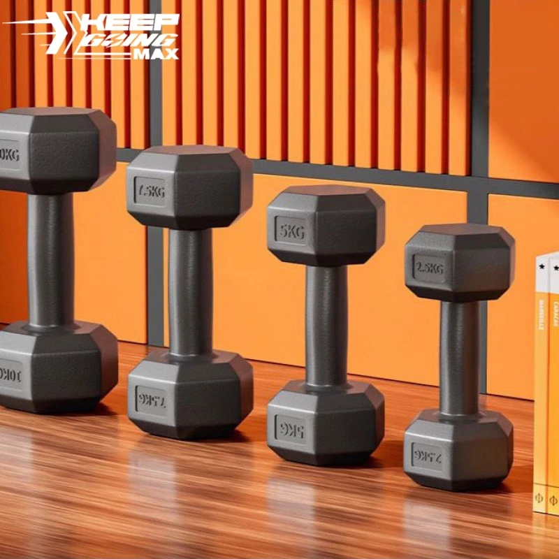 Tạ tập gym hình lục giác 5KG Trọng lượng chính xác Quả tạ tập thể dục đa năng 1-5kg