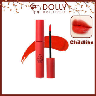 Son Kem Lì 3CE Stylenanda Velvet Lip Tint #Childlike Đỏ Cam