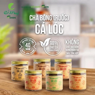 Chà Bông Ruốc Cá CỎ MAY FOODS Thơm Ngon Làm Từ Cá Lóc Tươi Đã Chế Biến Ăn Liền 100g - 180g